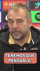 Flick: "Suprimiría las prórrogas"