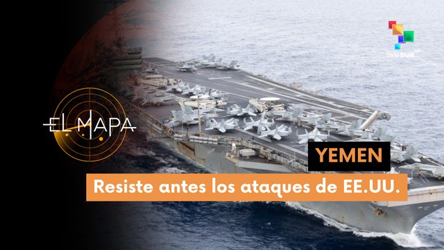 Mapa 26-03-25: Yemen | Agresiones de Estados Unidos