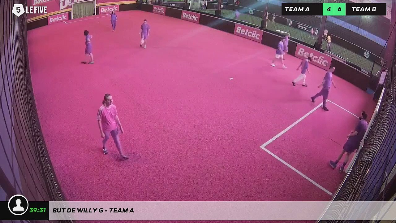 But de Willy G - Team A