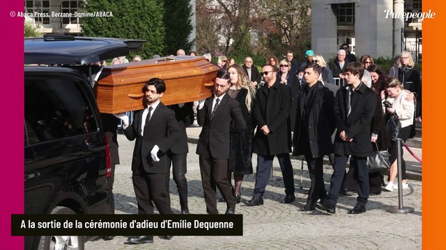 Dernier voyage d'Emilie Dequenne : son mari Michel Ferracci s'effondre dans les bras de Milla, la fille de l'actrice