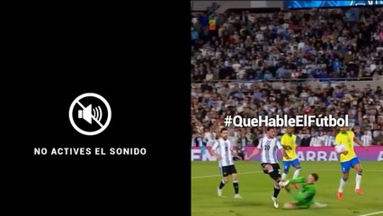 La 'respuesta' de Argentina a Raphinha tras el 4-1: "Que hable el fútbol"
