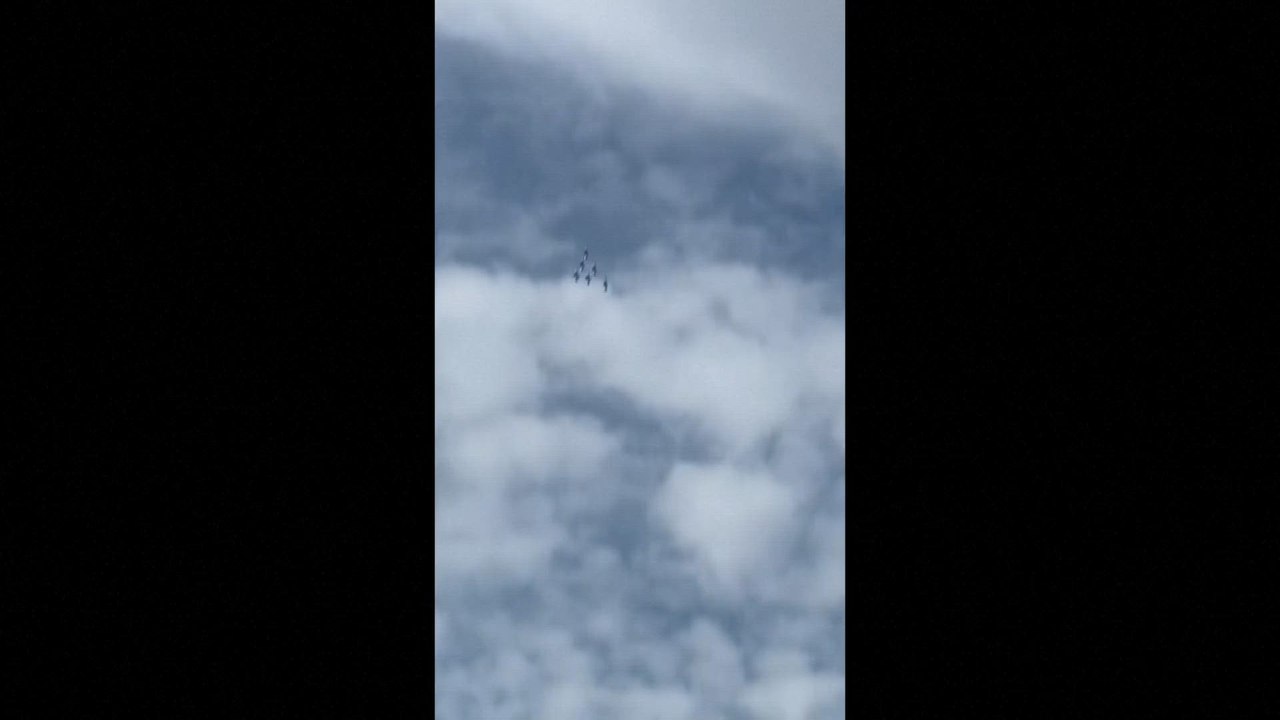 Colisión entre dos aviones en Francia en pleno vuelo