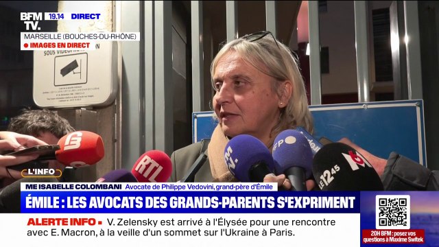 Il n'y a pas de difficultés là-dessus : le grand-père d'Émile continue de coopérer selon son avocate