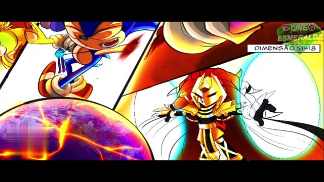 Sonic Execution: Chaos Emerges [Comic Dub] Dublado - Fleetway Super Sonic VS Lord X
