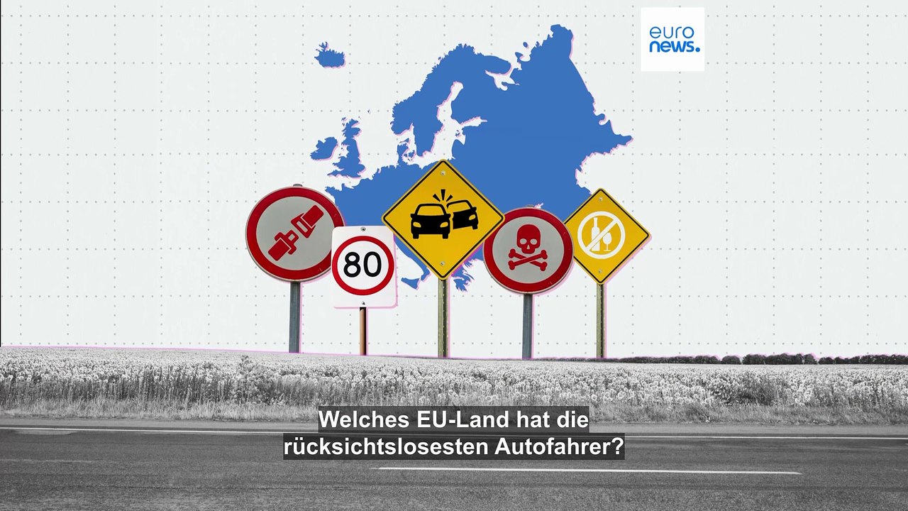 Welches eu-land hat die rücksichtslosesten autofahrer?