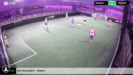 But de Alissa F - Team A