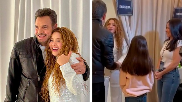 Eugenio Derbez se une a la fiebre de Shakira y llega a CDMX con su familia al concierto del Estadio GNP Seguros