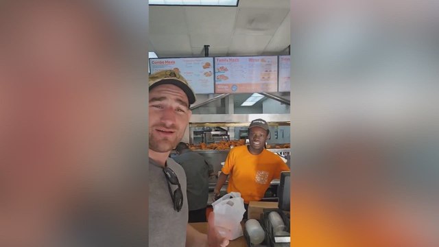 Sean Strickland goes viral after trying Popeyes for the first time