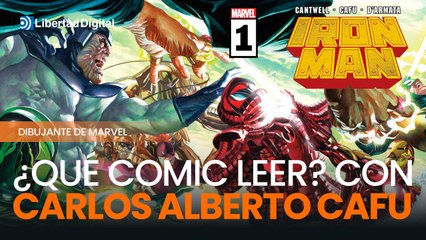 ¿Qué cómics leer? Carlos Alberto CAFU, dibujante de Iron Man en Marvel