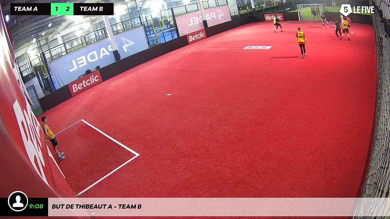 But de Thibeaut A - Team B