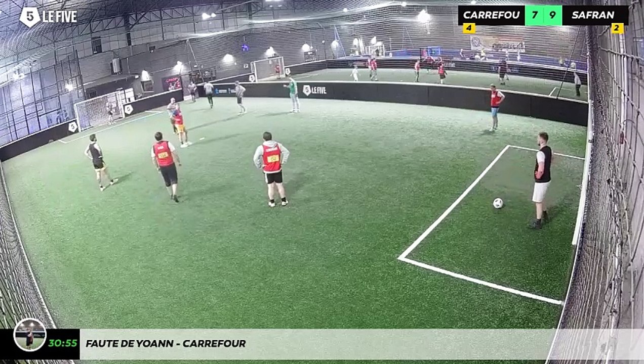 Faute de Yoann - Carrefour