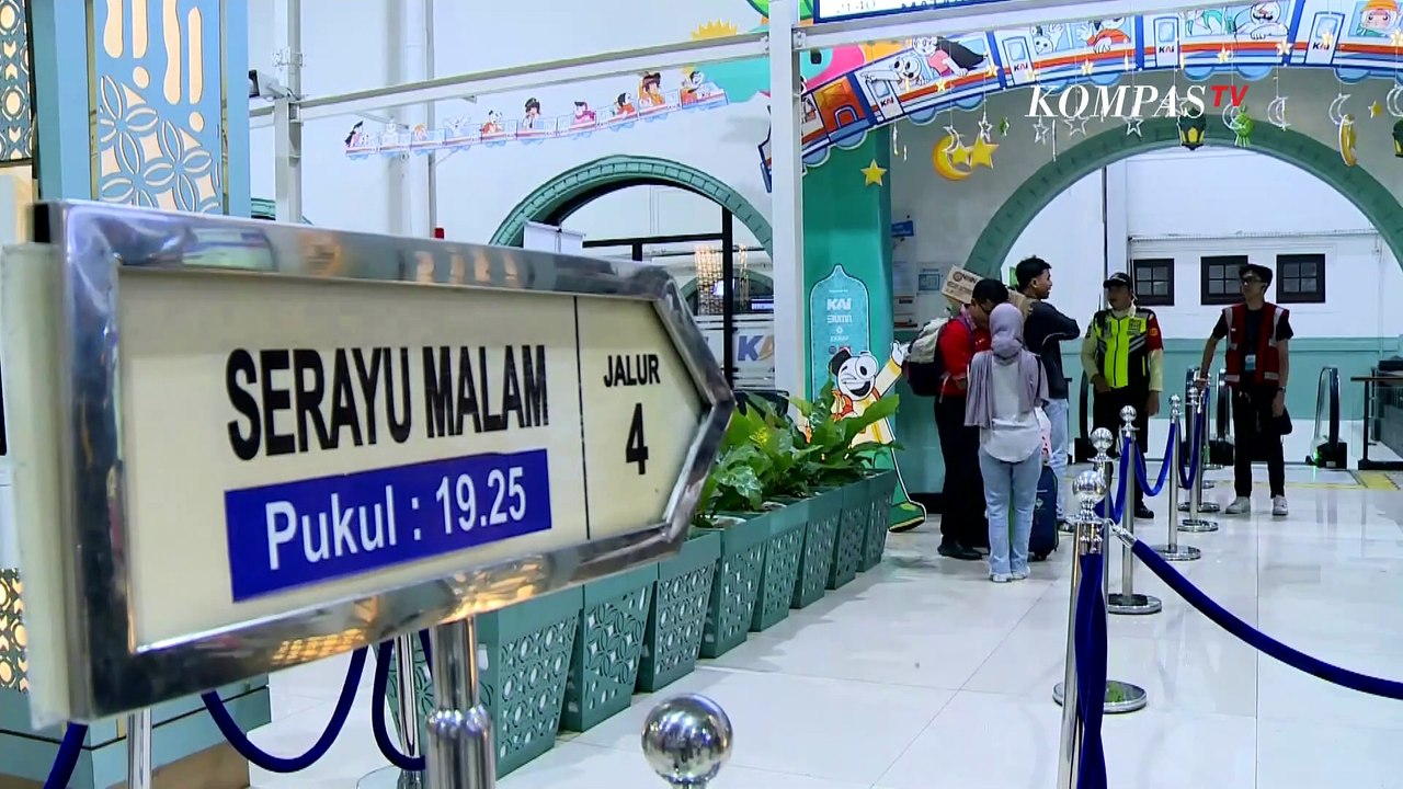 Pemudik Pilih Berangkat Lebih Awal, Begini Situasi di Stasiun Senen dan Stasiun Gubeng Surabaya