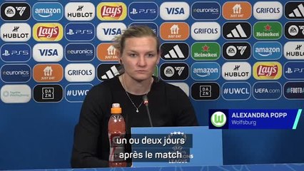 Wolfsburg - Popp : "Montrer un autre visage"