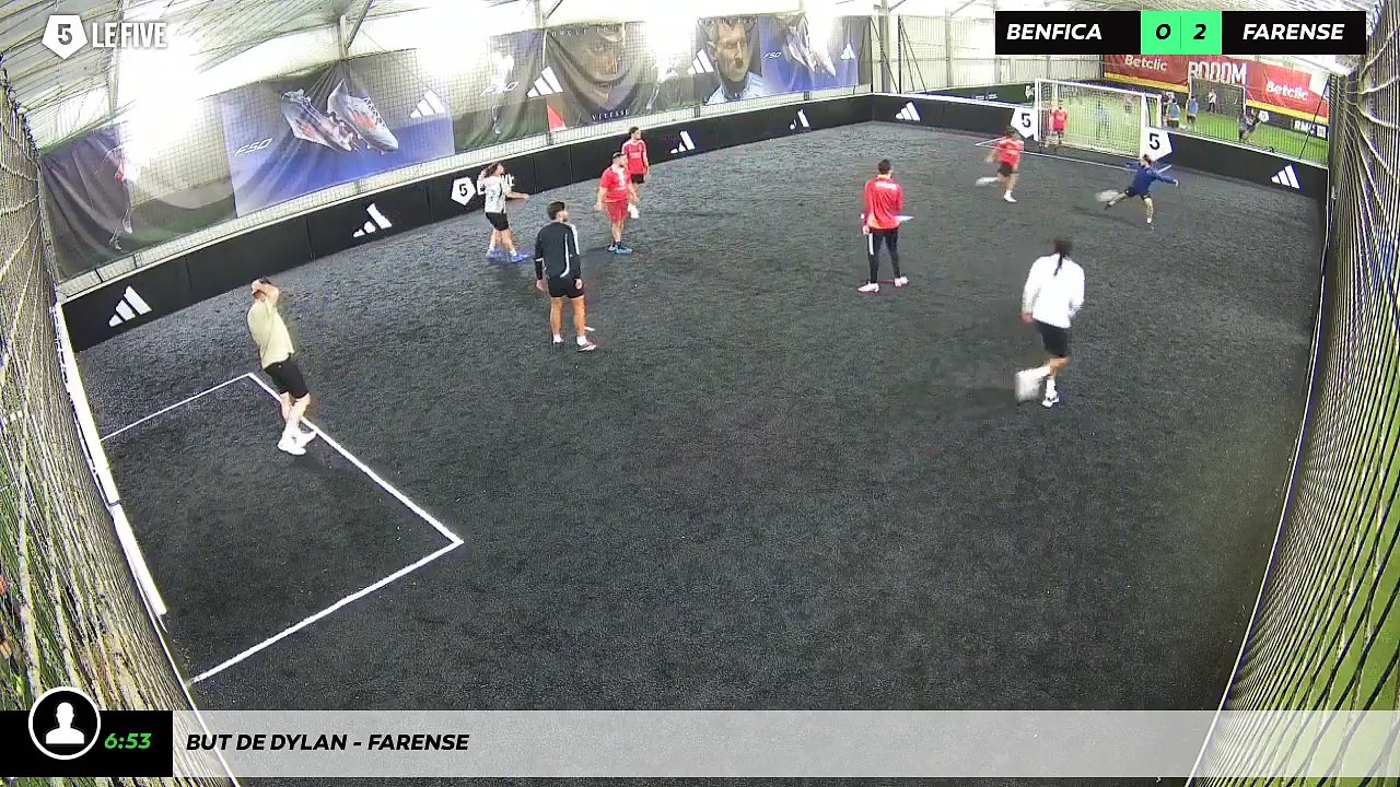 But de Dylan - FARENSE