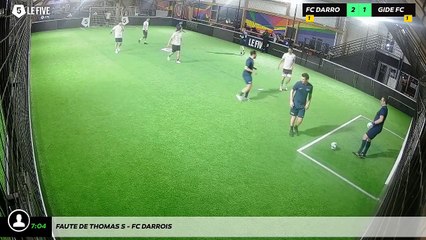 Faute de Thomas S - Fc Darrois