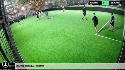 Faute de Hamza - Arsene