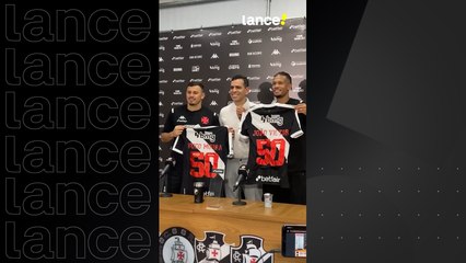 Hugo Moura e João Victor completam 50 jogos pelo Vasco