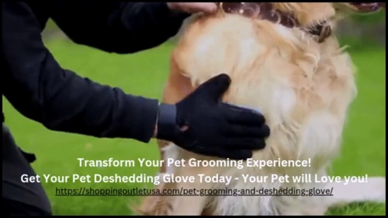 Pet Grooming Glove