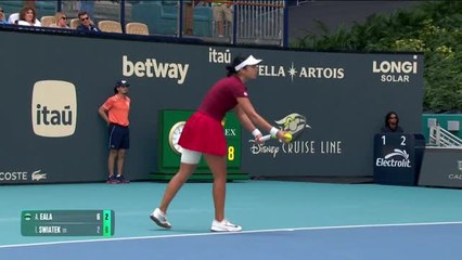 Et à la fin, c'est Eala qui gagne !