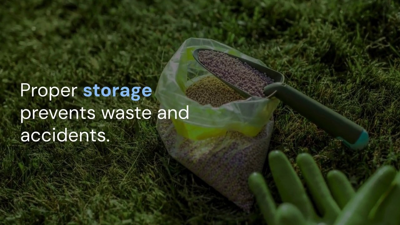 Tips on How to Store Fertilizer Safely with Fertilizer Bags