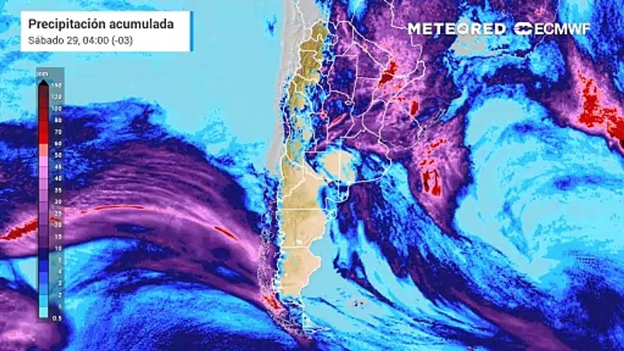 Persistencia de la inestabilidad: lluvias y tormentas afectarán el centro y norte de Argentina durante varios días