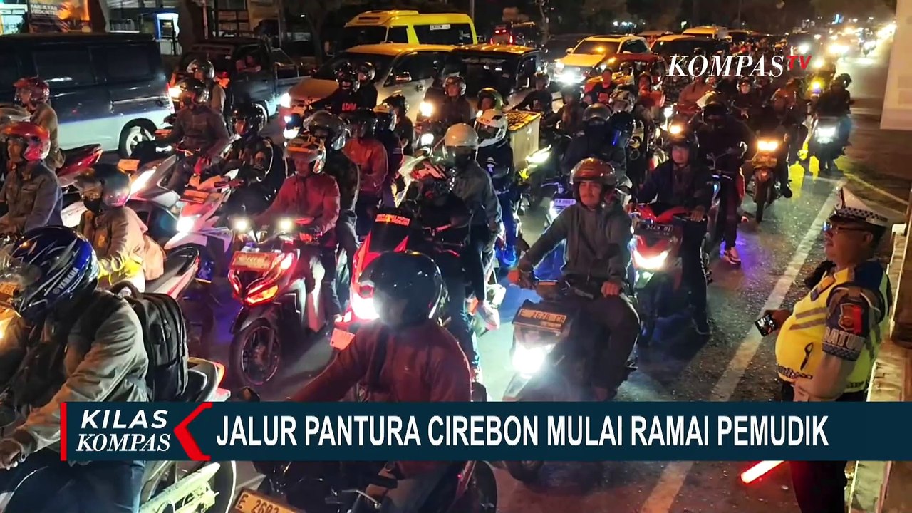Jalur Pantura Cirebon Mulai Ramai Pemudik pada Rabu Malam 26 Maret 2025, Didominasi Pelat Jakarta