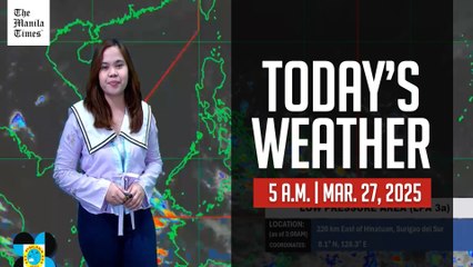 Early Morning Weather Update for March 27, 2025 🌤️