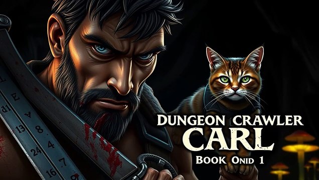 Dungeon Crawler Carl- Book 1 – full books here: bit.ly/4hMqJer 📚🔥