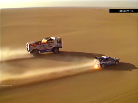 [HD] 1988 DAKAR Ari Vatanen VS Jan de Rooy (405 T16 VS DAF Turbo Twin) [REMASTER AUDIO/VIDEO]