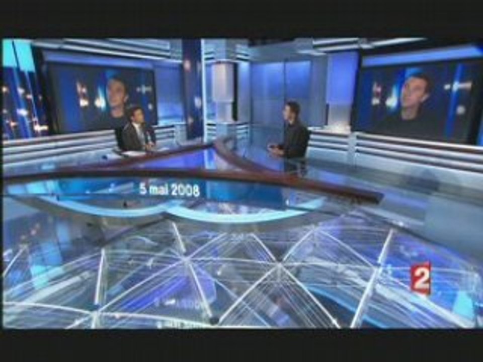 Olivier Besancenot, espionné, au journal de "20 heures"