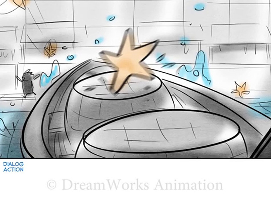 The Penguins Movie - "Fish Market Fight PART 1" Story Boards: Josh 'Hat Lieberman
