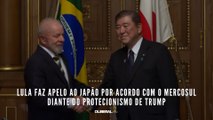 Lula faz apelo ao Japão por acordo com o Mercosul diante do protecionismo de Trump