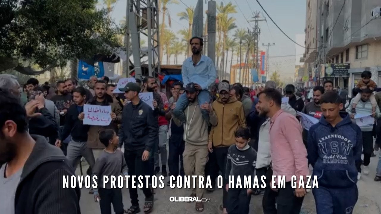 Novos protestos contra o Hamas em Gaza Gaza, Territórios palestinos