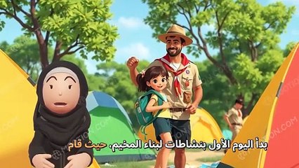 مغامرات سارة في المخيم الصيفي
