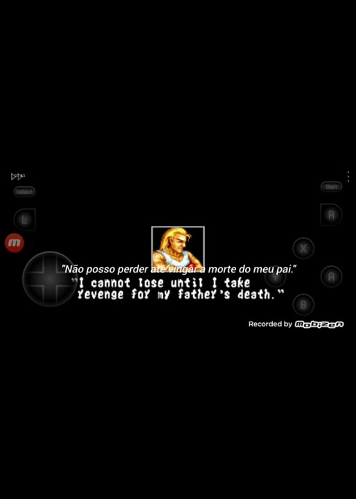 Fatal Fury Andy Bogard vs Duck King fala de vitória do Andy Bogard em português