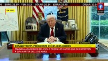 Donald Trump anuncia aranceles del 25% a los autos no fabricados en Estados Unidos