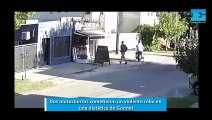 Dos motochorros cometieron un violento robo en una dietética de Gonnet