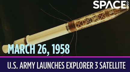 OTD In Space – March 26: U.S. Army Launches Explorer 3 Satellite