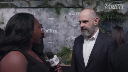 Craig Mazin attends The Last of Us season 2 premiere