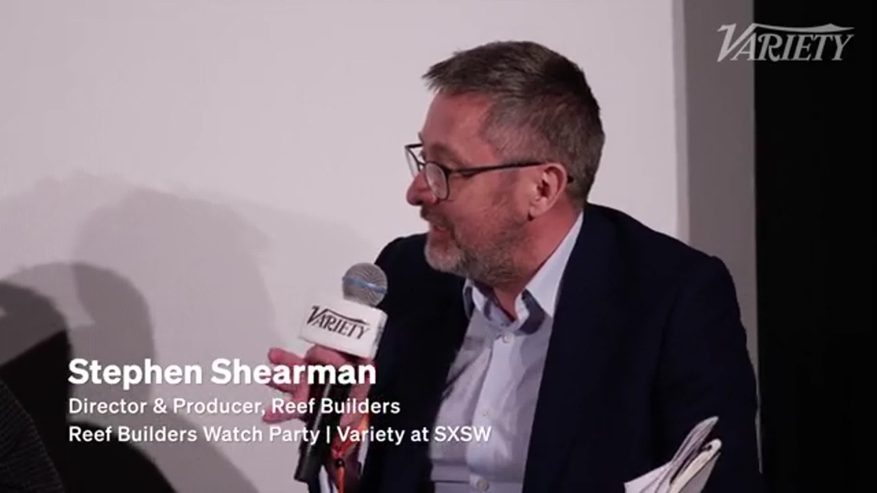 Stephen Shearman speaks at ‘Reef Builders' Panel Discussion, presented by Sheba | Variety at SXSW