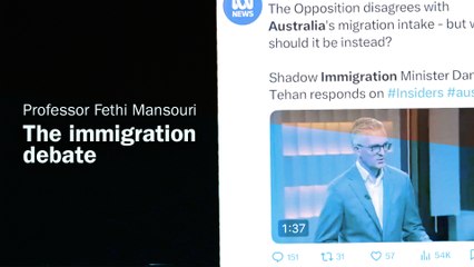 Professor Fethi Mansouri: The immigration debate