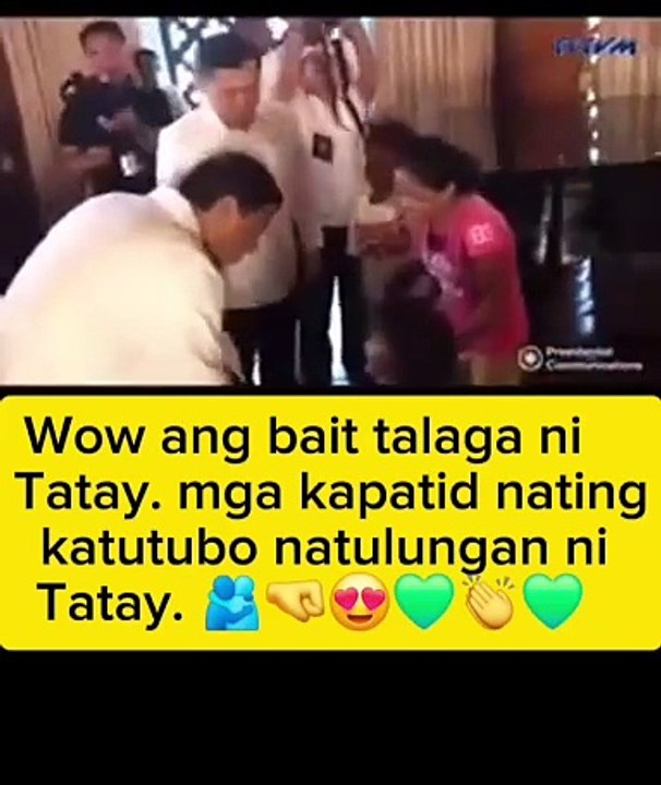 Video: Mga Katutubong Eta ramdam ang pagmamahal at pagiging amo ni Pangulong Duterte
