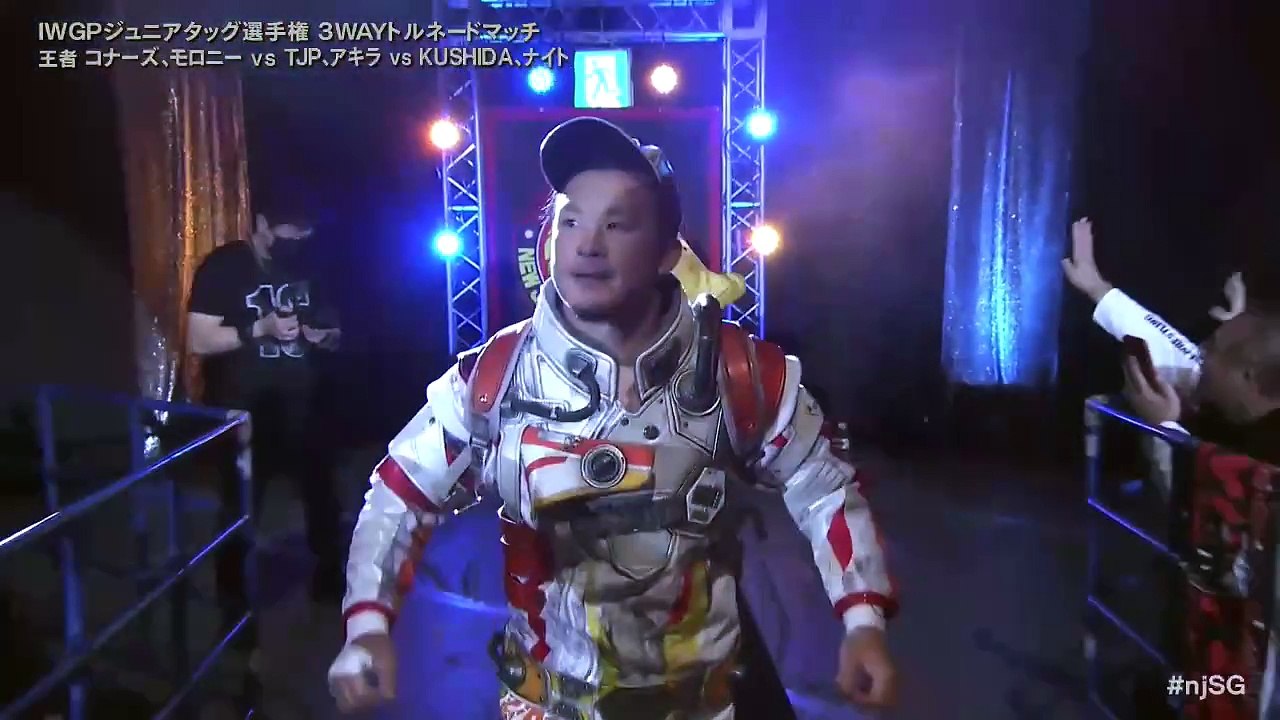 Kevin Knight & KUSHIDA vs Drilla Moloney & Clark Connors vs Francesco Akira & TJP - IWGP JUNIOR TAG CHAMPIONSHIP 3 WAY MATCH: SAKURA GENESIS 2024 (4/6/2024)