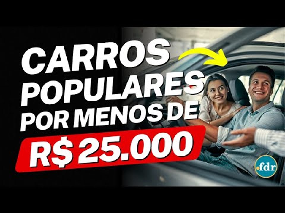 ESSES 4 CARROS ESTÃO MUITO BARATOS EM 2023 E DÁ PARA COMPRAR COM MENOS DE R$ 25 MIL