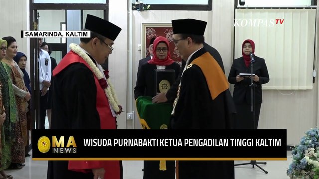 Ketua MA Pimpin Wisuda Purnabakti Ketua Pengadilan Tinggi Kalimantan Timur - MA NEWS