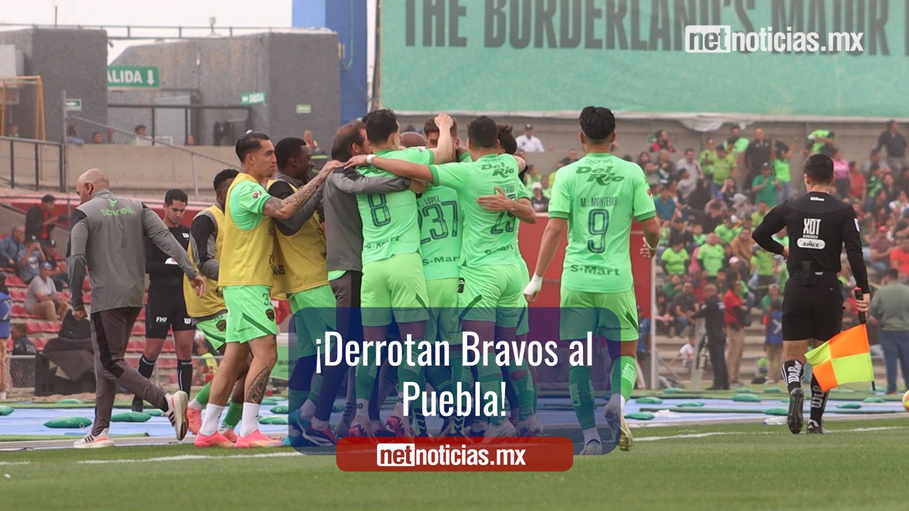 Bravos derrota a Puebla 2-0 la tarde de este sábado
