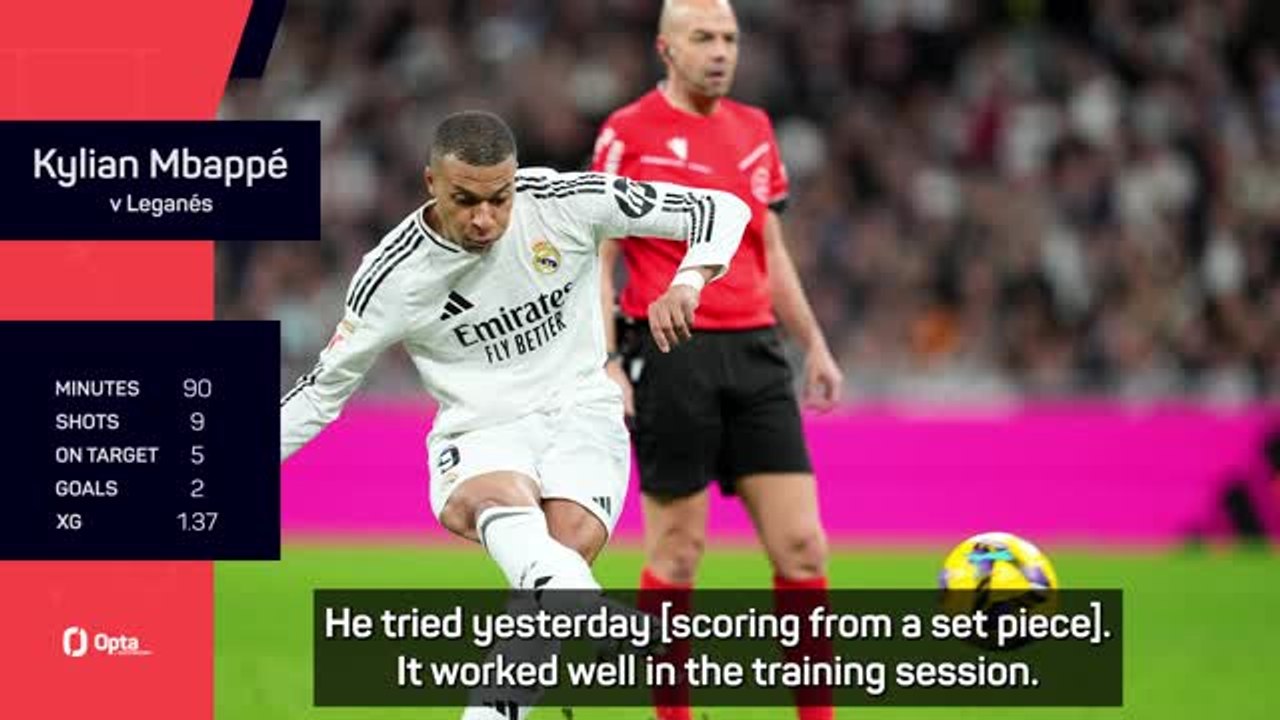 Ancelotti praises 'difference-maker' Mbappe after Real Madrid win
