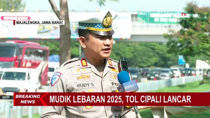 Kecelakaan Tunggal di Tol Cipali Memicu Kelambatan Lalin Arus Mudik 30 Maret 2025 Pagi