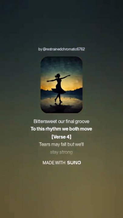 Dancing With Shadows (anthemic dramatic emotional) (First original version) SUNO AI