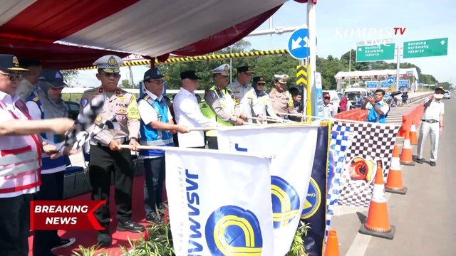 Pemberhentian One Way di Tol Cikampek, Arus Mudik Terpantau Lancar 30 Maret 2025 Pagi